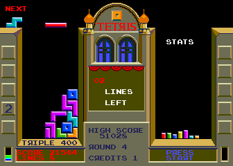 Tetris (Atari Games) (set 1) Screenthot 2